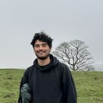 Luca Ibraim with a tree in the background